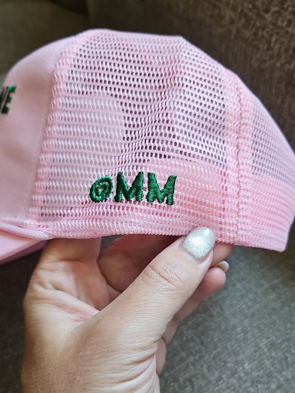 NWOT Oh My Mahjong Pink "Everyone Loves a Joker" Trucker Hat - Picture 8 of 9